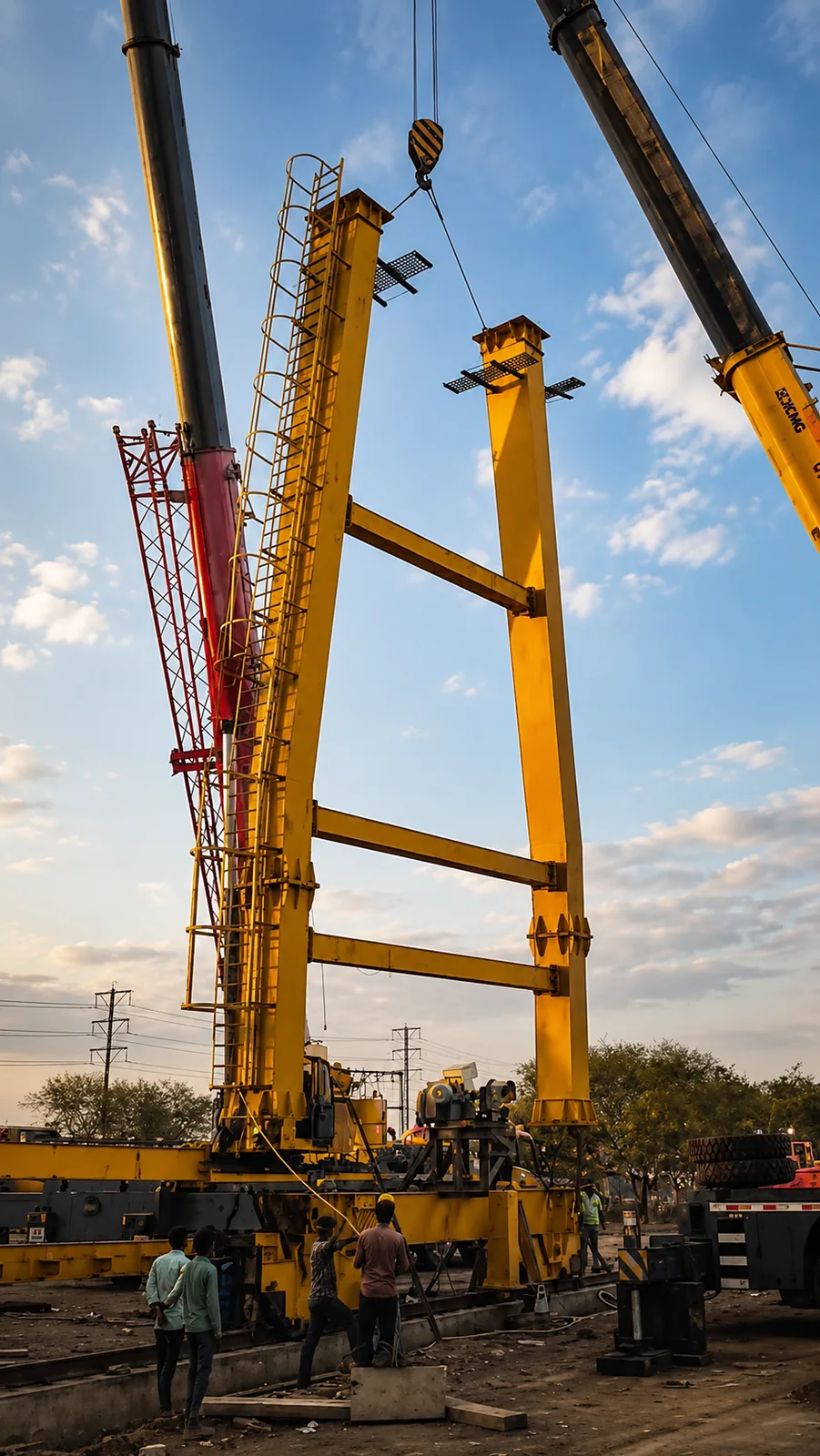 Crane Erection, Commissioning & Dismantling